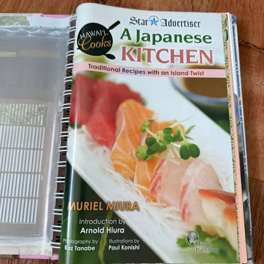 A Japanese Kitchen Muriel Miura Hawaii Cookbook Japanese Recipes 2017